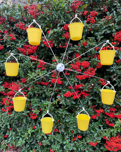 Colorful Garden Bird Feeder