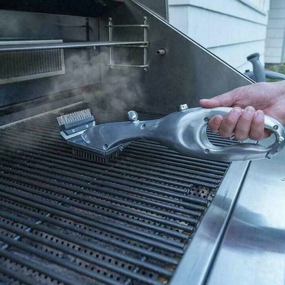 Heavy Duty BBQ Grill Cleaning Brush Scraper Tool