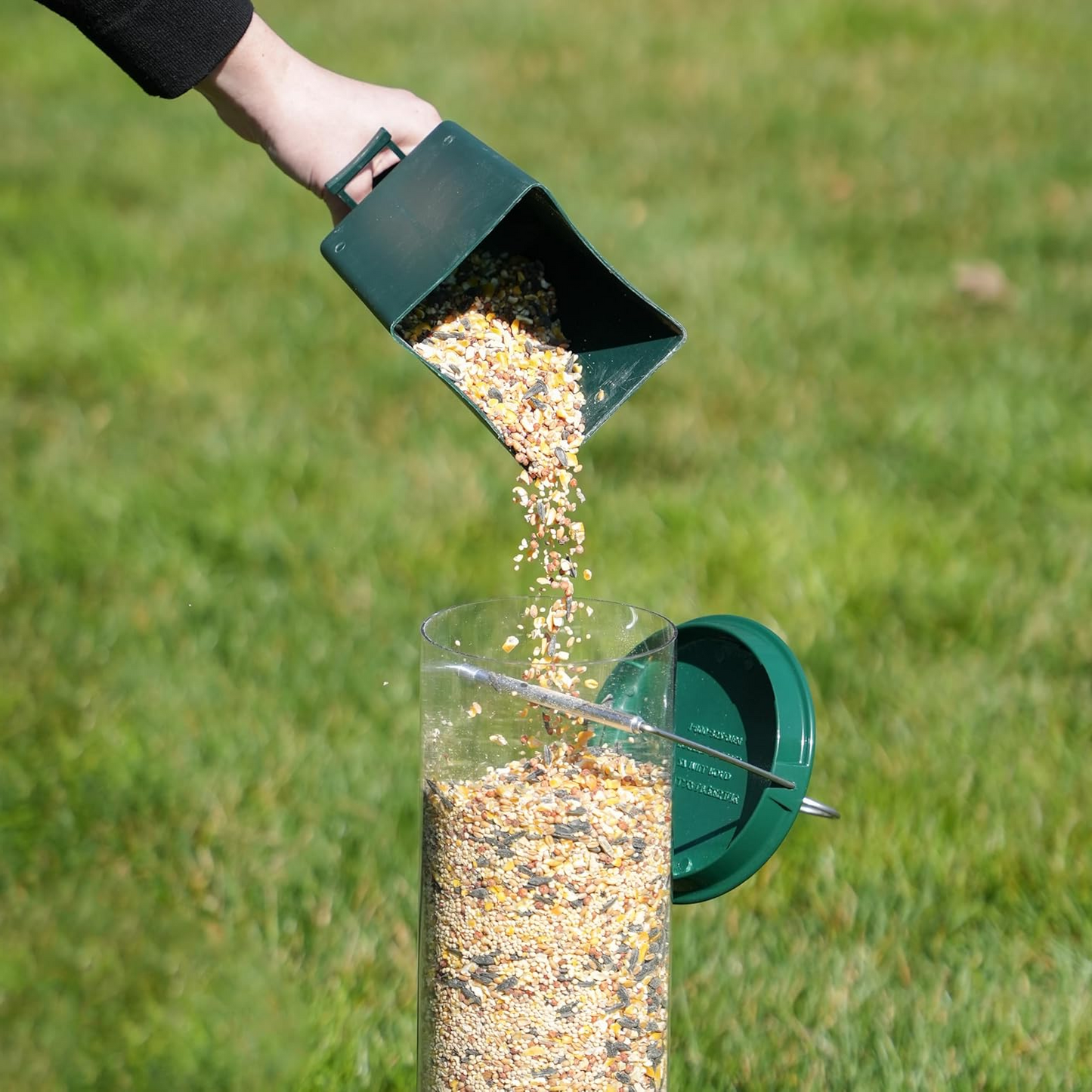 Weatherproof Bird Feeder with Multiple Ports for Wild Birds