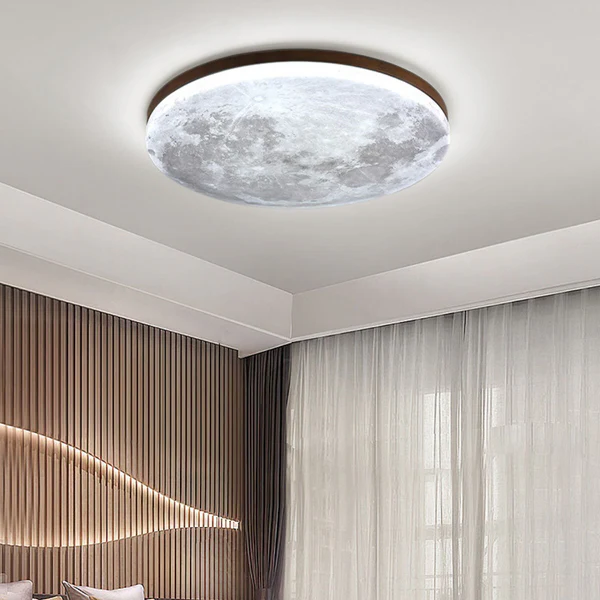 Simple White Round LED Ceiling Lamp