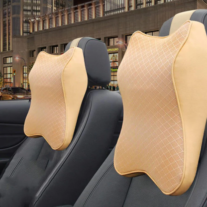 Comfortable Car Headrest Neck Pillow, Relief For Neck Strain