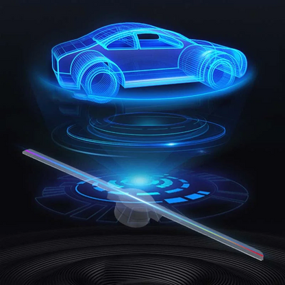 Colorful LED Ceiling Fan Light Projector