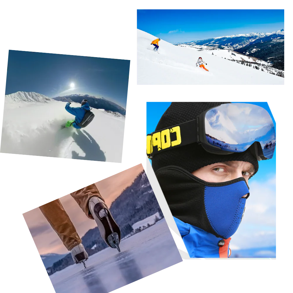 Winter Ski Goggles with Lens Pack