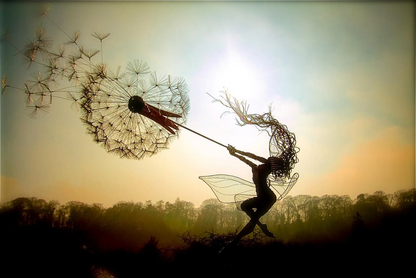 Whimsical Outdoor Garden Statue Figures
