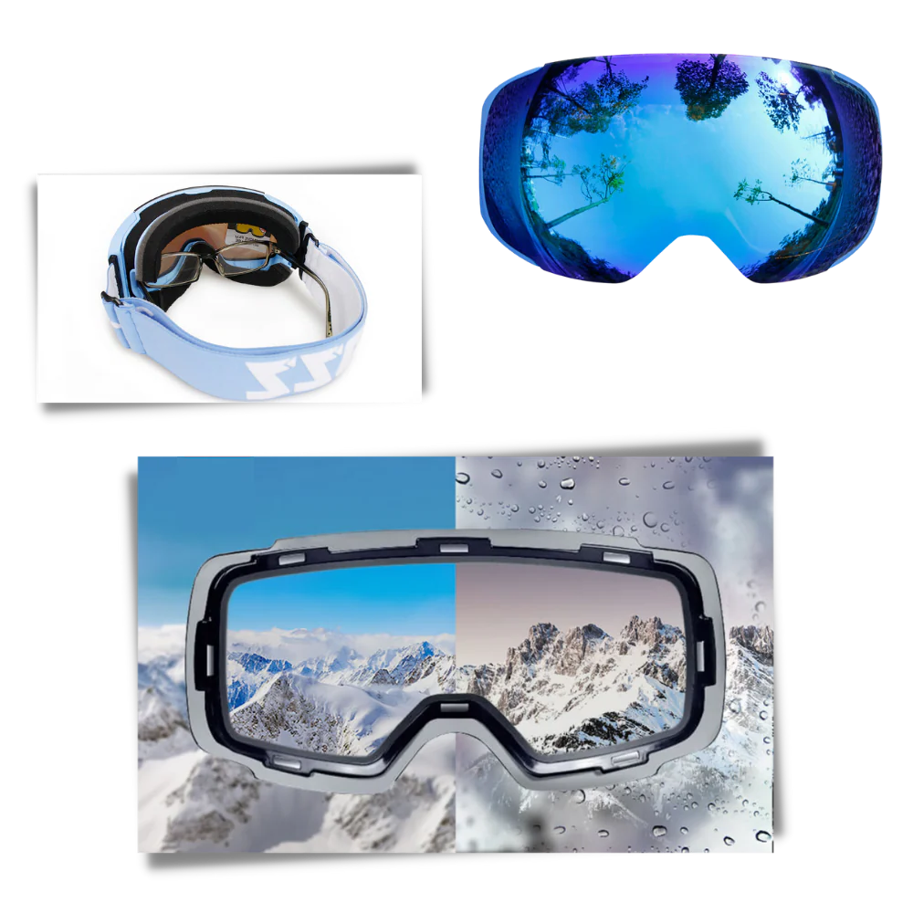 Winter Ski Goggles with Lens Pack