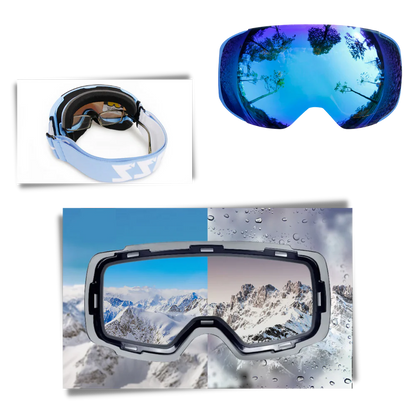 Winter Ski Goggles with Lens Pack