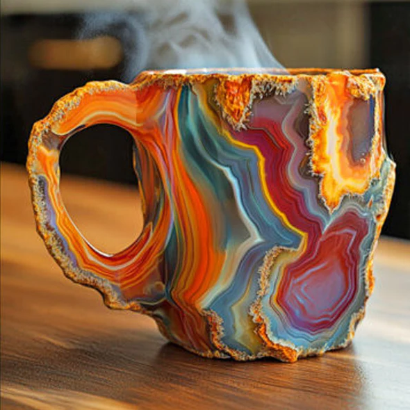 Sparkling Gemstone Coffee Cups