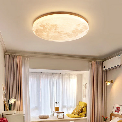 Simple White Round LED Ceiling Lamp