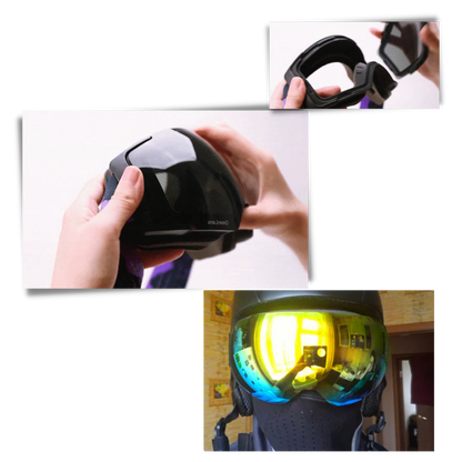 Winter Ski Goggles with Lens Pack