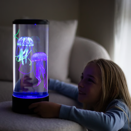 Colorful LED Lava Lamp Aquarium Decoration - Pexav