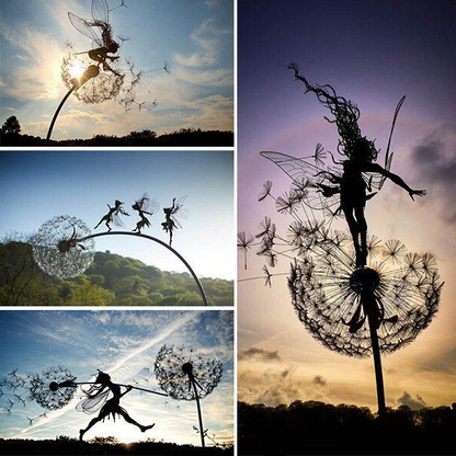 Whimsical Outdoor Garden Statue Figures - Pexav
