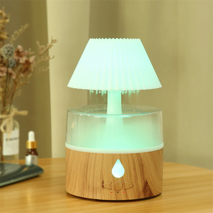 Compact Cool Mist Air Humidifier with LED Night Light