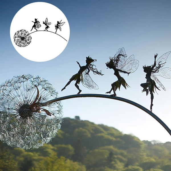 Delicate Metal Yard Ornaments