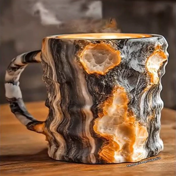 Sparkling Mineral Design Coffee Mug
