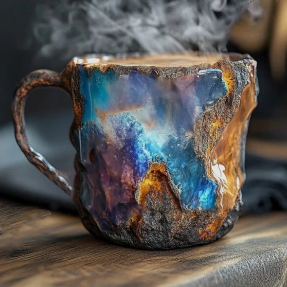 Sparkling Mineral Design Coffee Mug