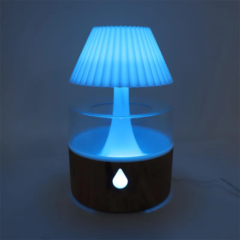 Compact Cool Mist Air Humidifier with LED Night Light