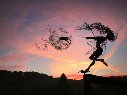 Whimsical Outdoor Garden Statue Figures