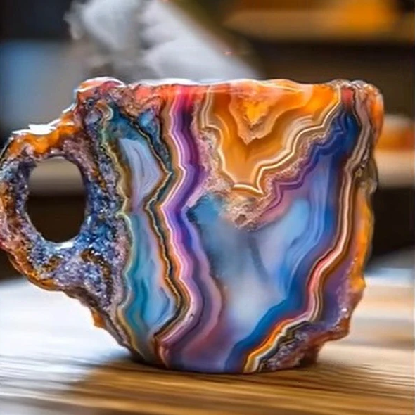 Sparkling Gemstone Coffee Cups