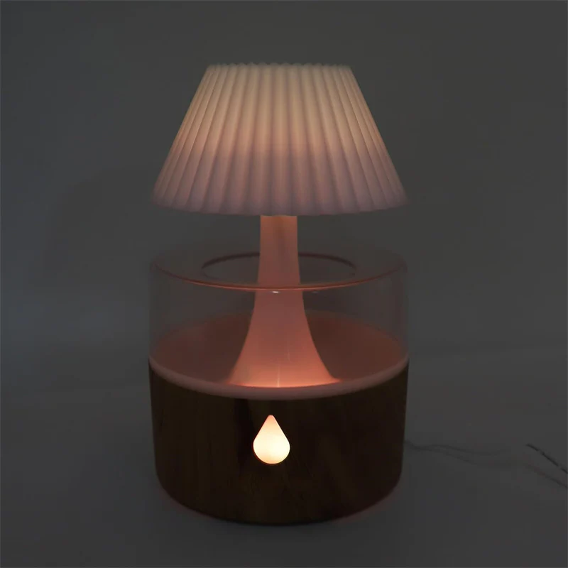 Compact Cool Mist Air Humidifier with LED Night Light