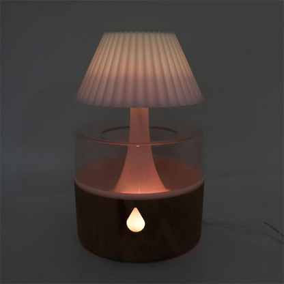 Compact Cool Mist Air Humidifier with LED Night Light