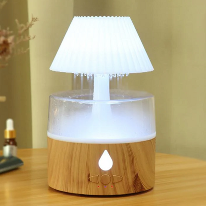 Compact Cool Mist Air Humidifier with LED Night Light - Pexav