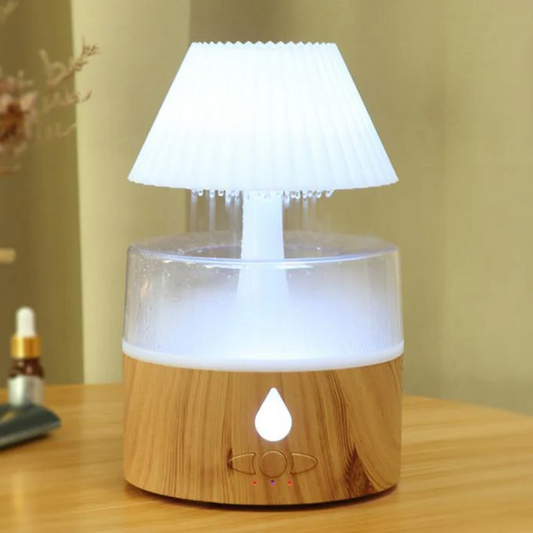 Compact Cool Mist Air Humidifier with LED Night Light - Pexav
