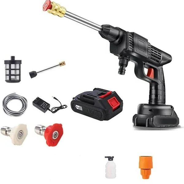 Wireless Handheld Power Spray Water Pistol Kit - Pexav