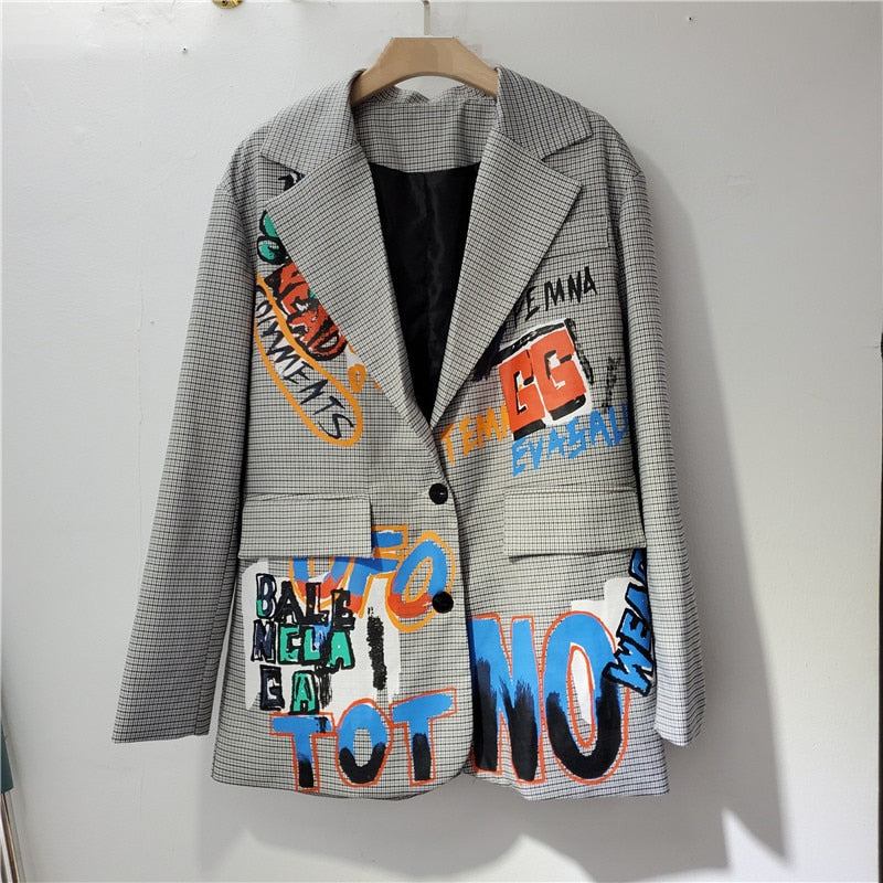 Women's Plus Size Chic Blazer - Pexav