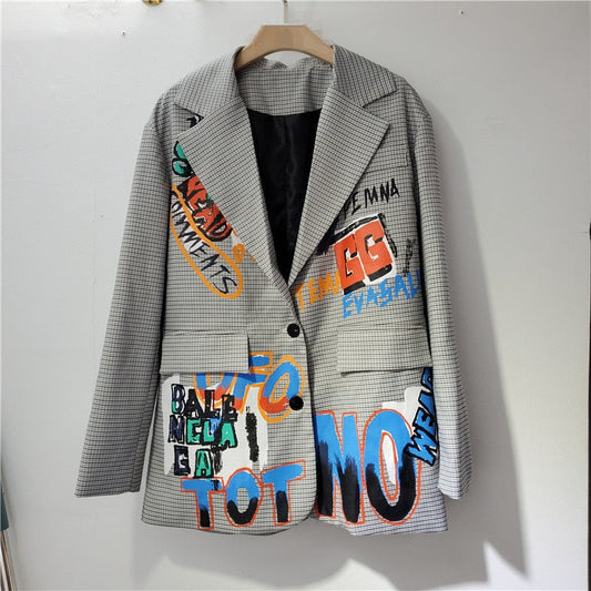 Women's Plus Size Chic Blazer - Pexav