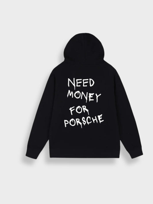 Large Graphic Men's Hooded Sweatshirt - Pexav
