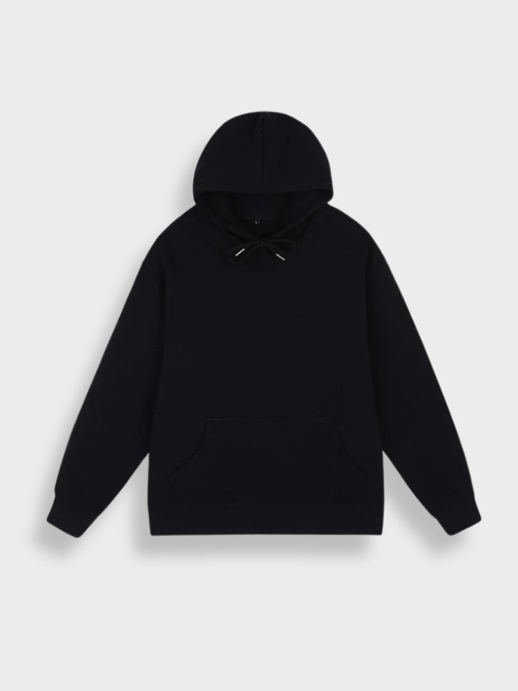 Oversized Men's Hoodie with Print - Noah-Gray-S-Nora Luxe