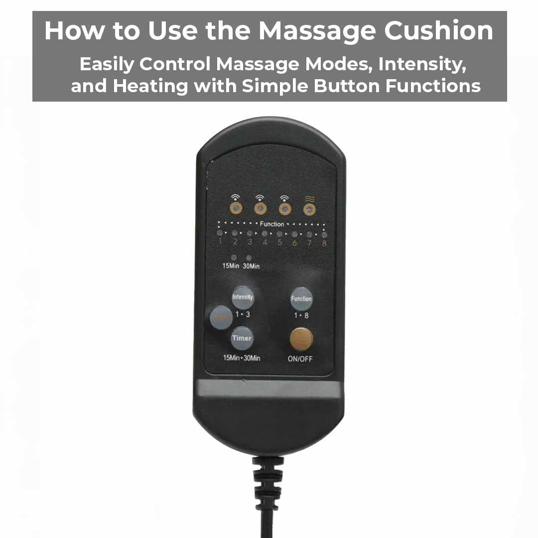 Warm Massage Seat Cushion for Home & Auto