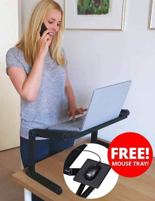Adjustable Comfortable Laptop Desk Stand