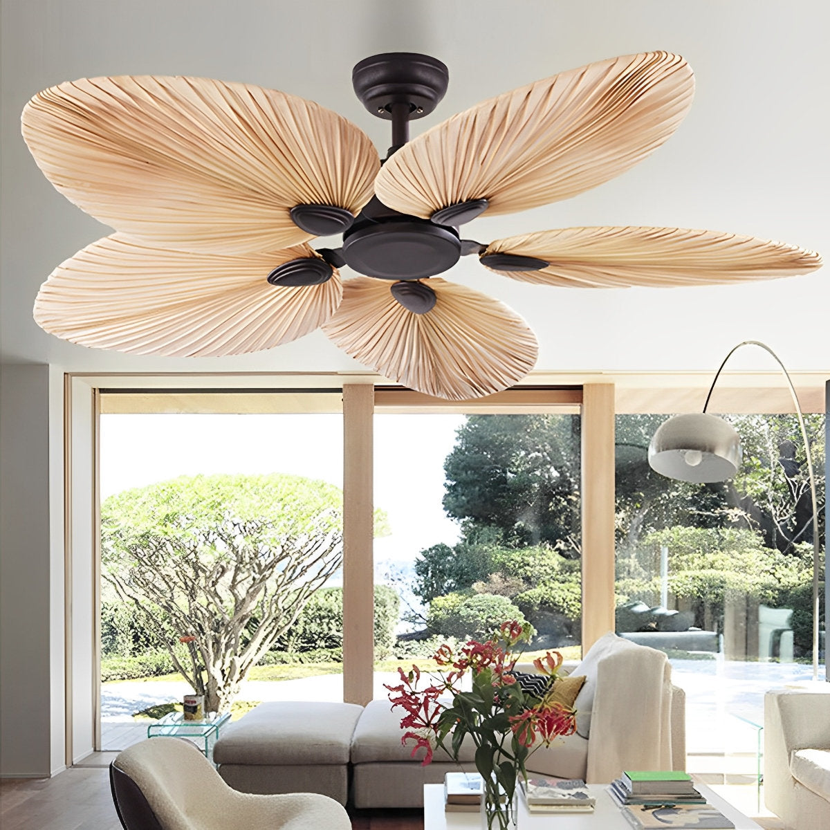Tropical Island Style Ceiling Fan