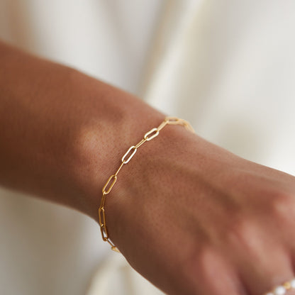 Simple Chain Link Bracelet Nova - Pexav