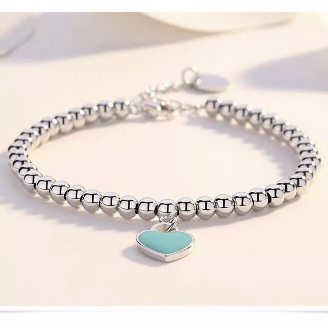 Lovely Heart Pearl Women's Bracelet - Pexav