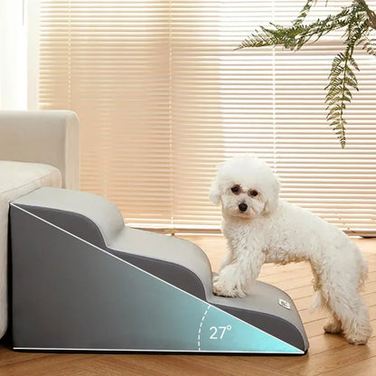Pet Stair - PawStep-Gray 2 Steps-Nora Luxe