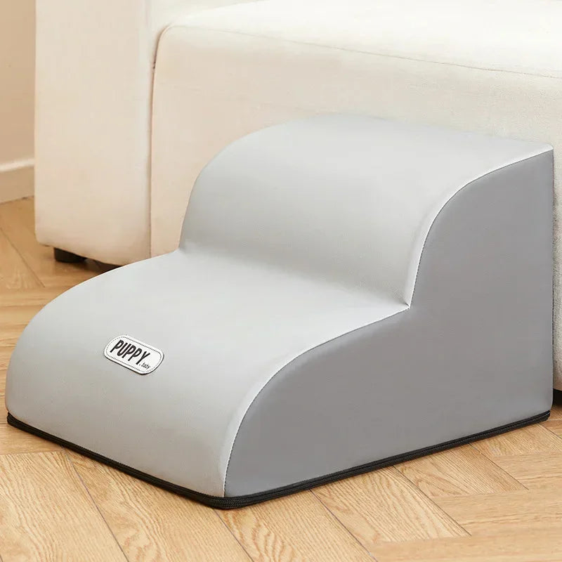 Pet Stair - PawStep-Gray 2 Steps-Nora Luxe