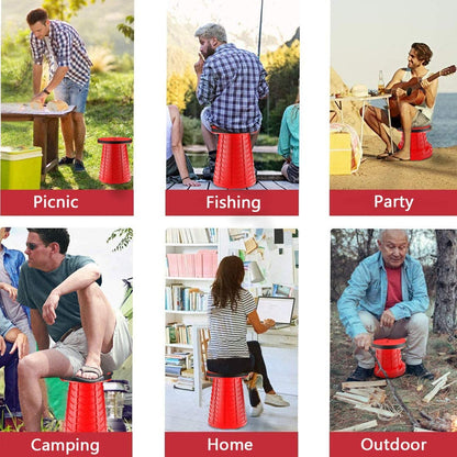 Compact Folding Camp Stool