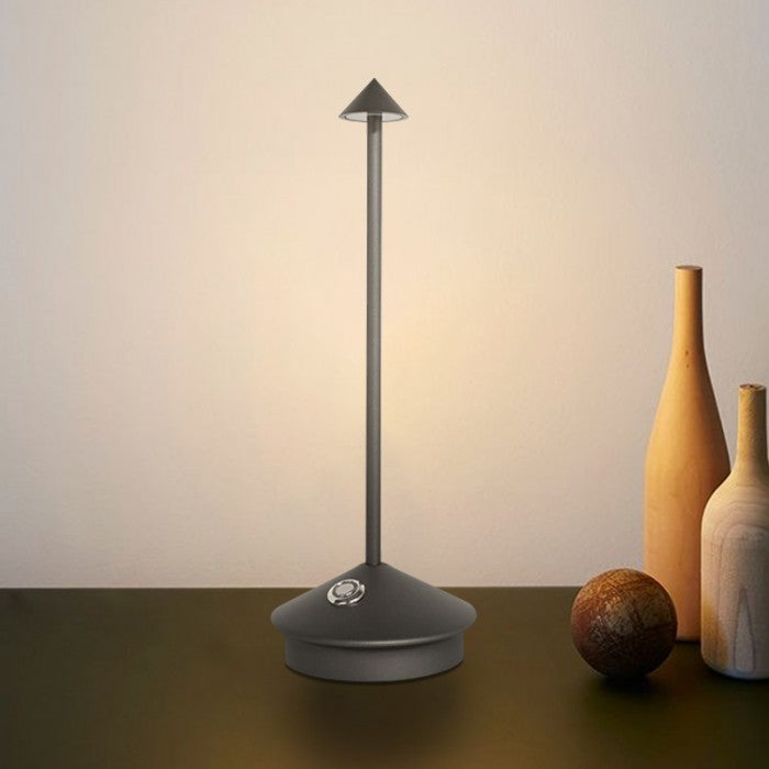 Modern Cordless LED Table Lamp Rechargeable Touch Dimmable