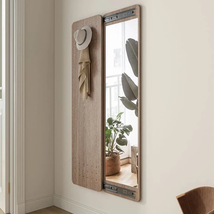 Wall Mount Slim Over Door Mirrored Closet Organizer - Pexav