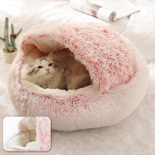 Soft Cat Hideaway Bed