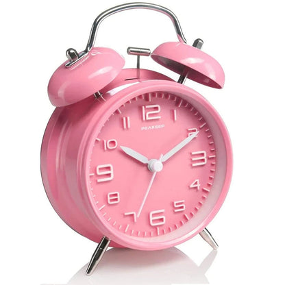 Classic Dual Bell Digital Alarm Clock with Night Light