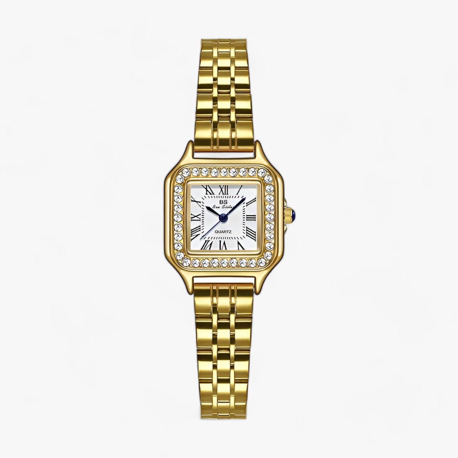 Simple Silver Metal Quartz Watch Classic Design - Pexav