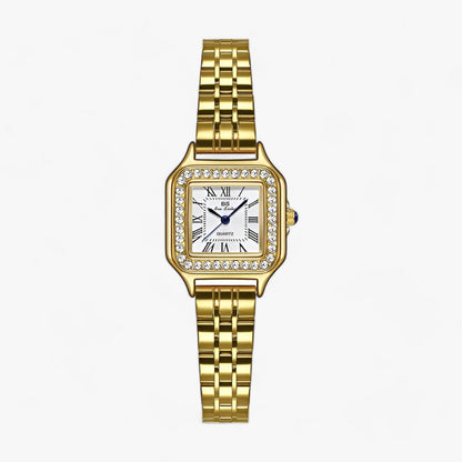 Simple Silver Metal Quartz Watch Classic Design - Pexav