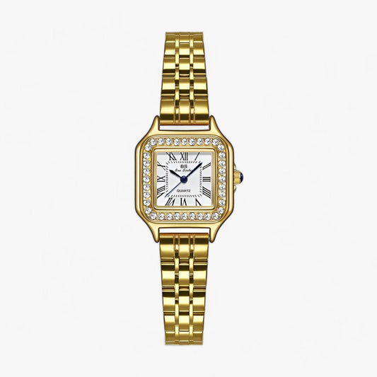 Simple Silver Metal Quartz Watch Classic Design - Pexav