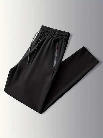 Classic Running Pants with Zip Pockets - Pexav