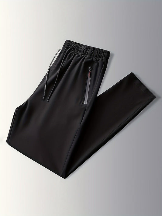 Classic Running Pants with Zip Pockets - Pexav