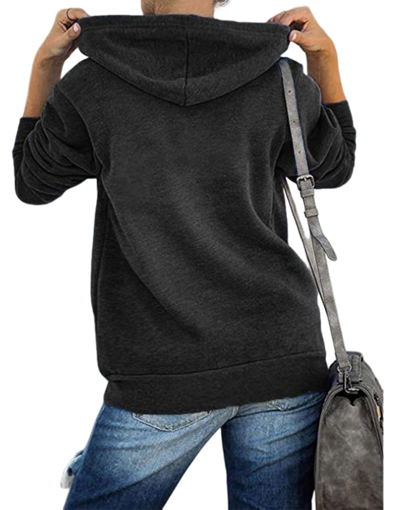 Plain Ladies Jacket with Pockets - Emma-Black-S-Nora Luxe