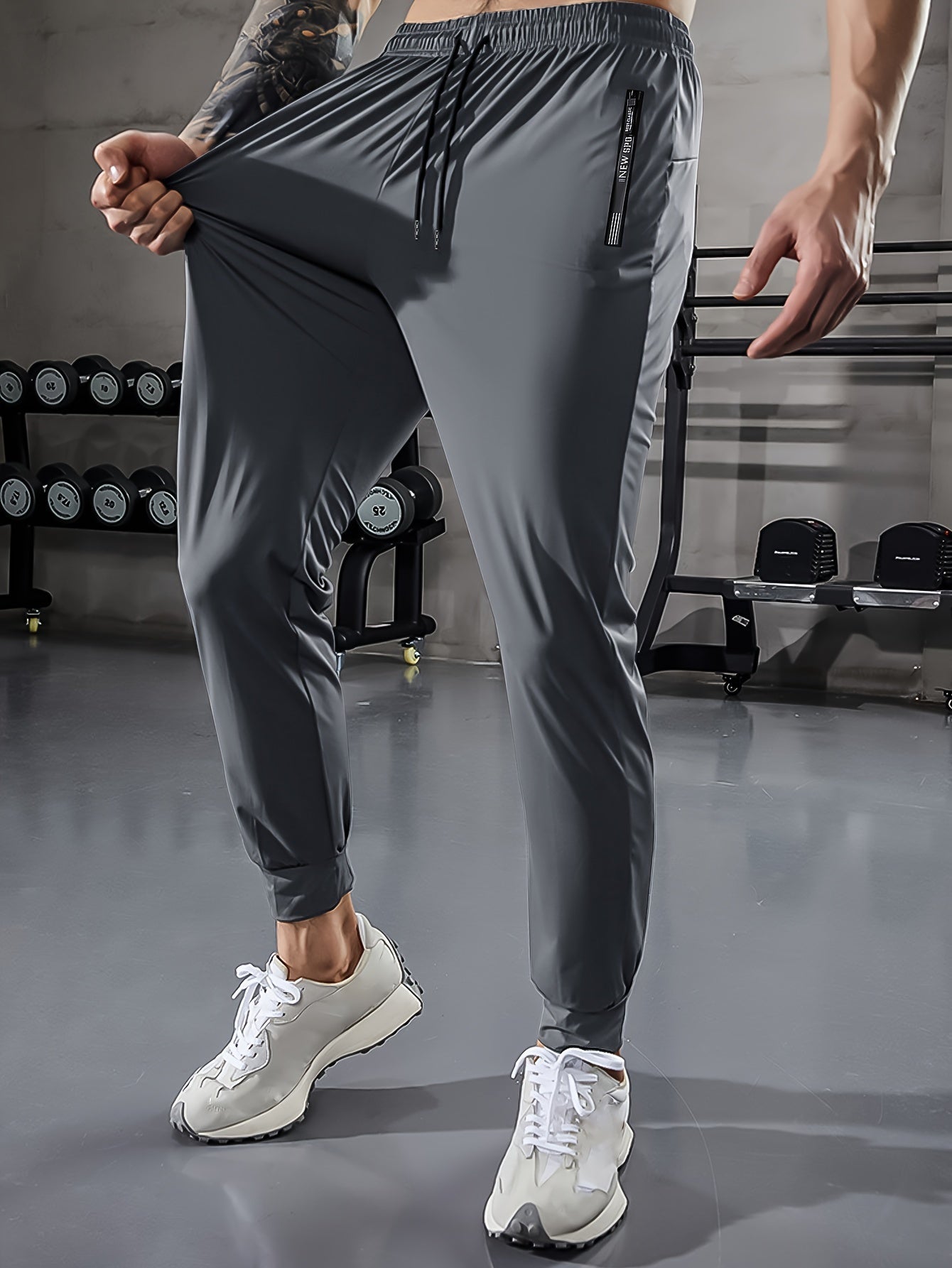 Comfortable Men's Athletic Pants with Pockets - Pexav